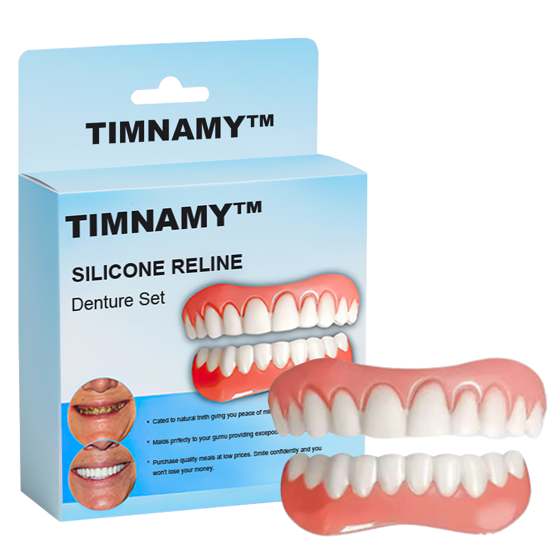 TIMNAMY™ Silicone Reline Denture Set 🎁