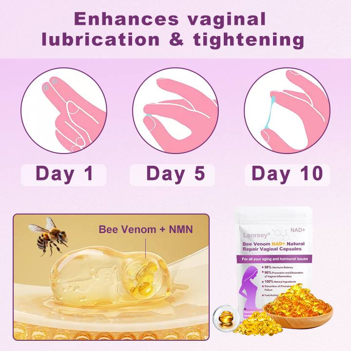 NAD+ Natural Repair Vaginal Capsules--National Institutes of Health(NIH)Approved(Targeted at solving women’s problems - gynecological diseases, firming skin, acne and various hormonal imbalances)✨