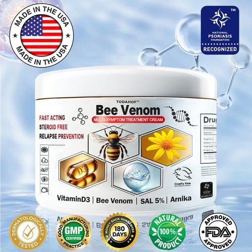 TODAHOF™ Bee Venom Multi-Symptom Skin Treatment Cream (🛡️NPF RECOMMENDS)