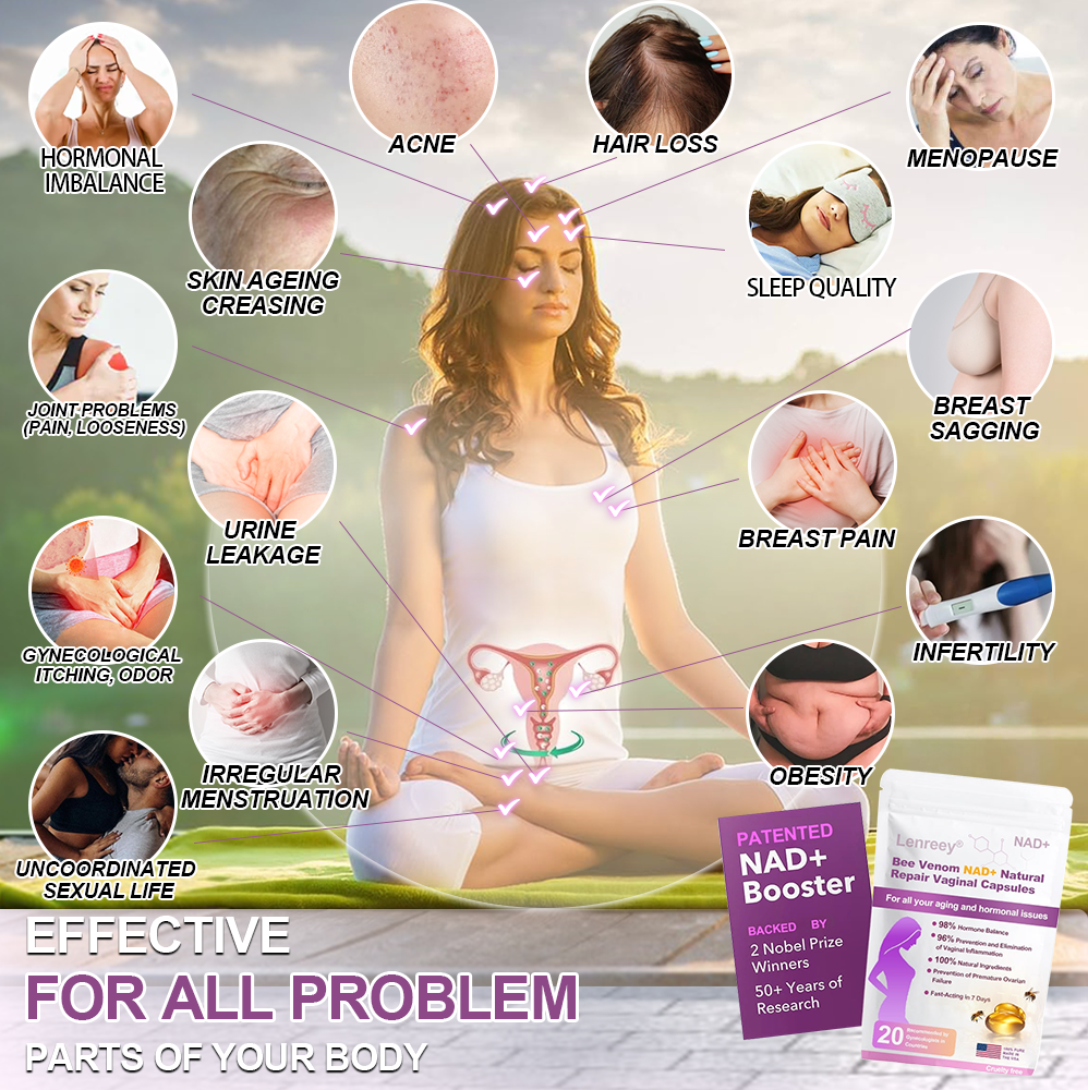 NAD+ Natural Repair Vaginal Capsules--National Institutes of Health(NIH)Approved(Targeted at solving women’s problems - gynecological diseases, firming skin, acne and various hormonal imbalances)✨