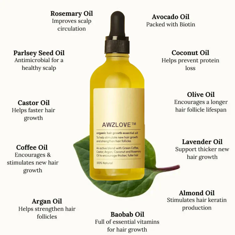 Awzlove™ Natural Hair Growth Oil