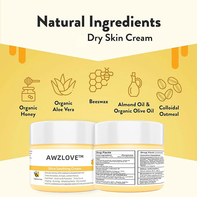Honey Skin Soothing Cream 🎅(Also suitable for young children)
