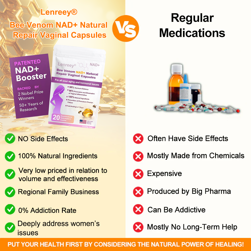 NAD+ Natural Repair Vaginal Capsules--National Institutes of Health(NIH)Approved(Targeted at solving women’s problems - gynecological diseases, firming skin, acne and various hormonal imbalances)✨
