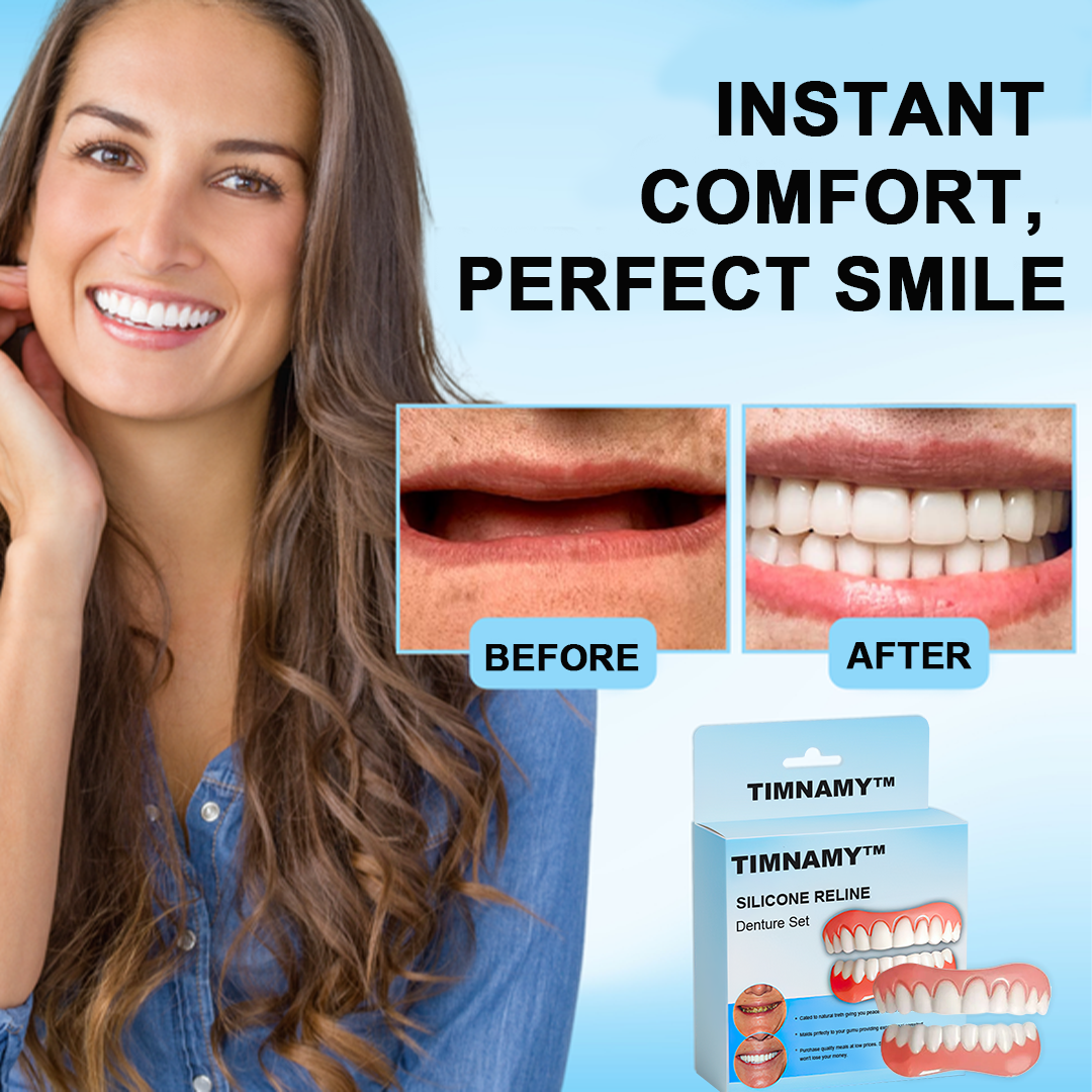TIMNAMY™ Silicone Reline Denture Set 🎁