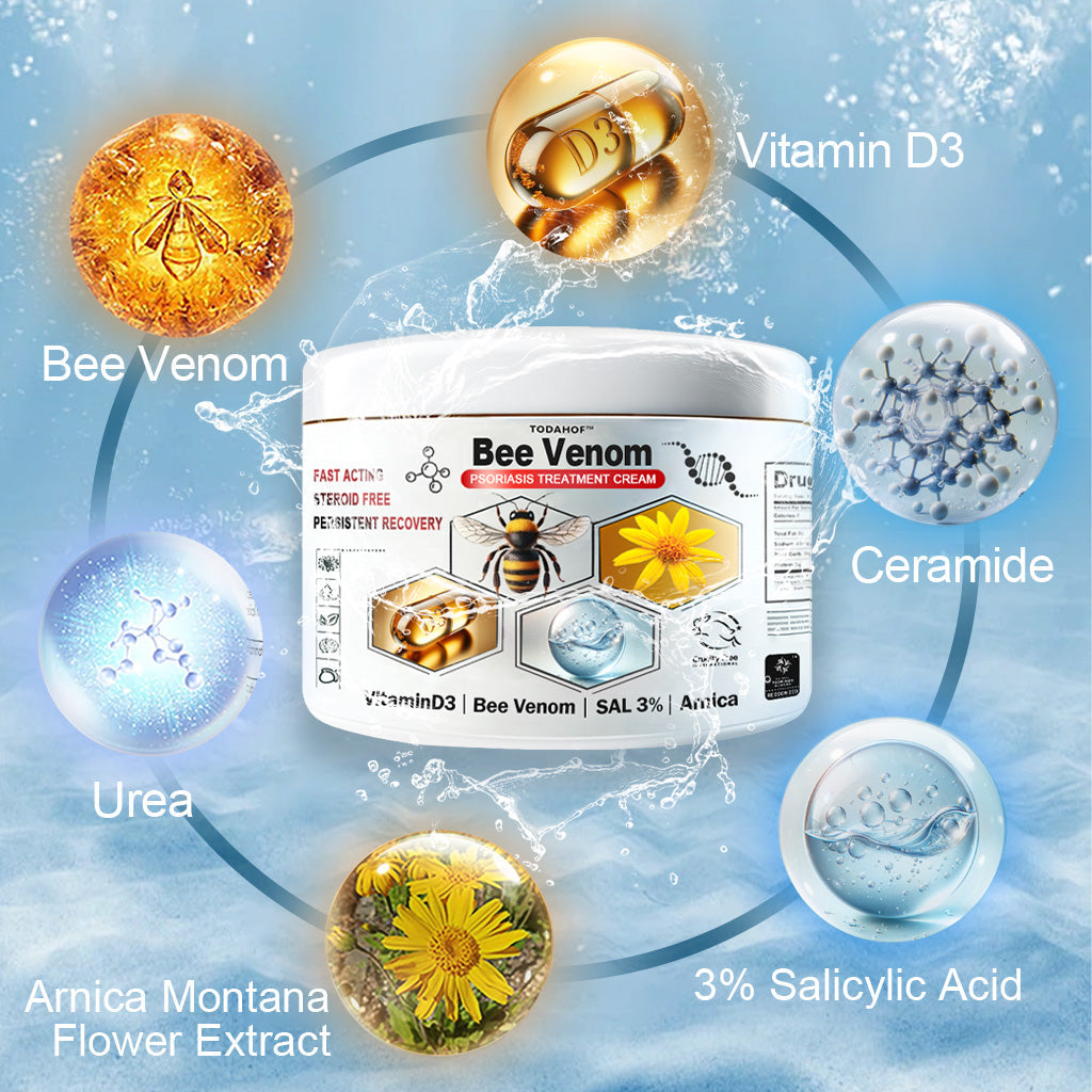TODAHOF™ Bee Venom Multi-Symptom Skin Treatment Cream (🛡️NPF RECOMMENDS)