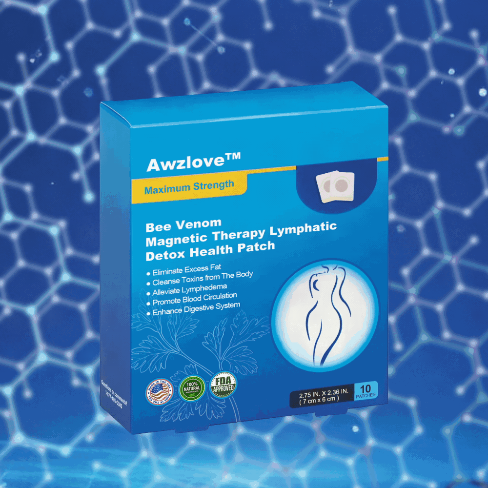 Awzlove™ Bee Venom Magnetic Therapy Lymphatic Detox Health Patch🎅🔥Limited time 70% OFF🔥(Suitable for use by individuals of all ages)