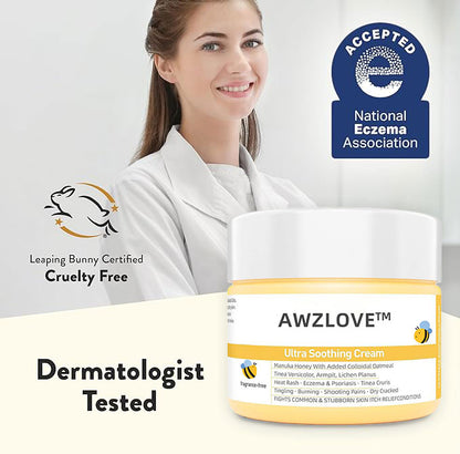Honey Skin Soothing Cream 🎅(Also suitable for young children)
